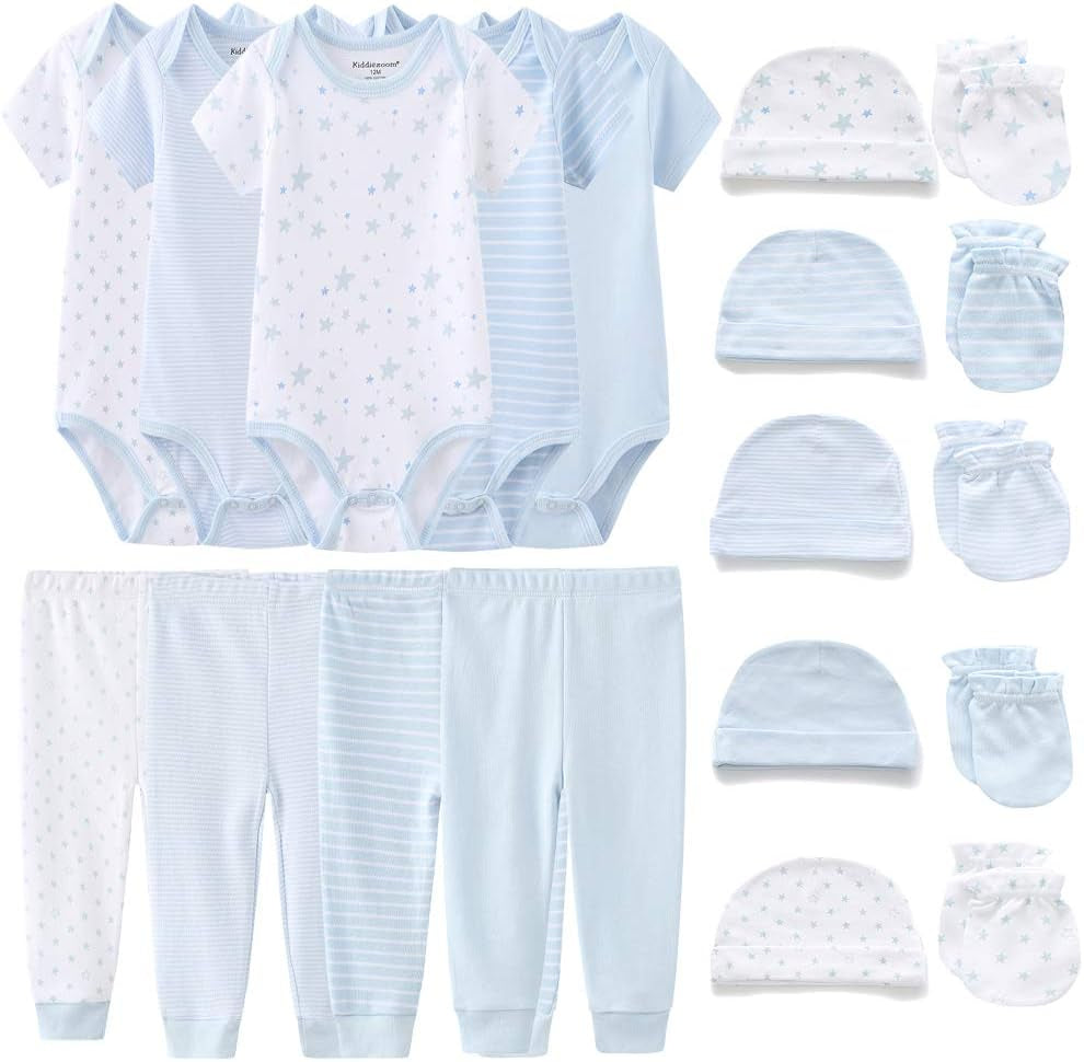 Newborn layette essentials 19-piece gift set